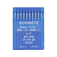 Schmetz Industrial overlock machine needles B 27,81x1, DCx21 regular point size 130/21